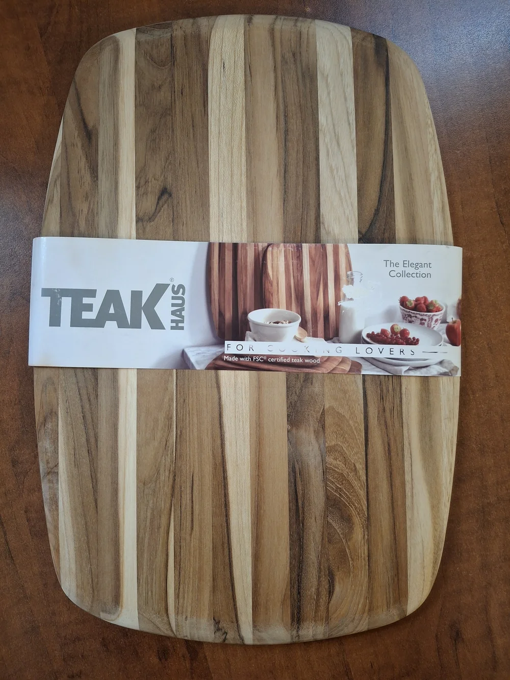 Teak Haus Rectangle Cutting Board 203 - 14x9.5x0.55 In.